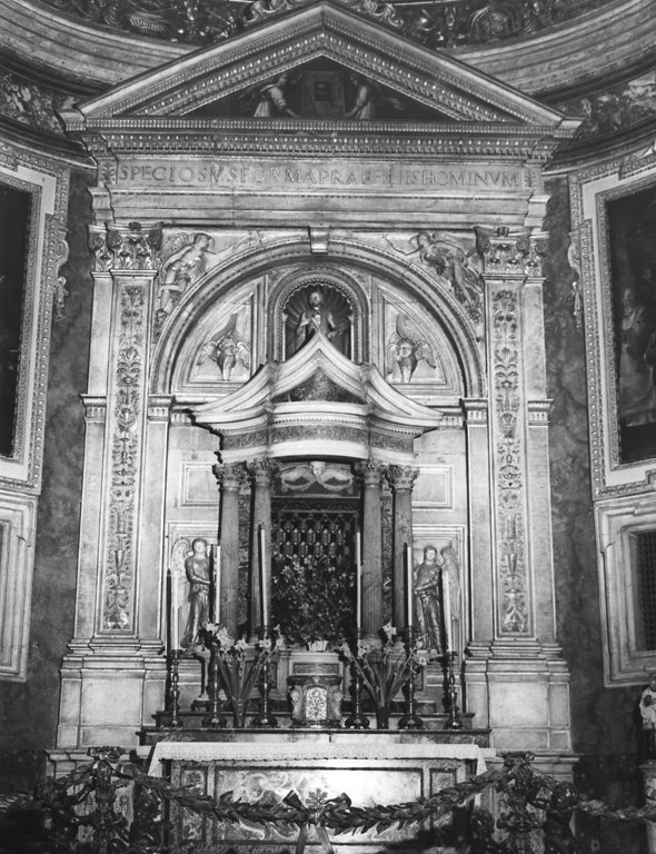 altare maggiore di Rosselli Pietro di Giacomo (attribuito), Rainaldi Carlo (sec.